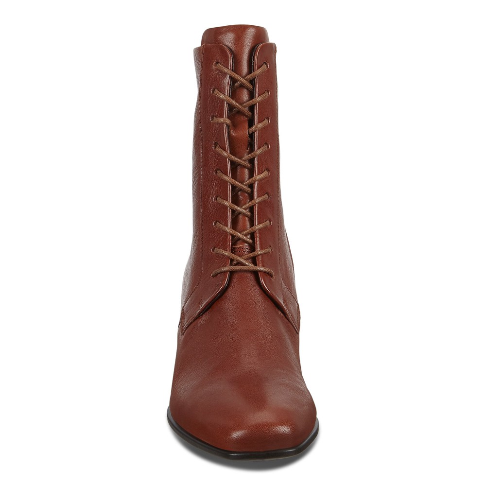 ECCO Womens Boots Brown - Shape 60 Squared Lace-Up - VYD-123506